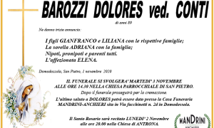 funebre BAROZZI DOLORES