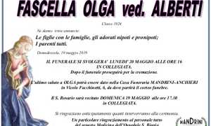 funebre FASCELLA OLGA