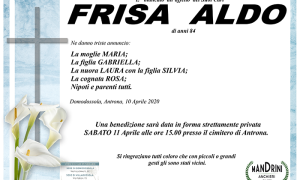 funebre FRISA ALDO