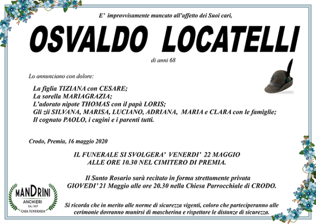 funebre LOCATELLI OSVALDO