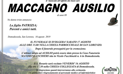 funebre MACCAGNO AUSILIO