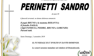 funebre PERINETTI SANDRO