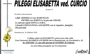 funebre PILEGGI ELISABETTA