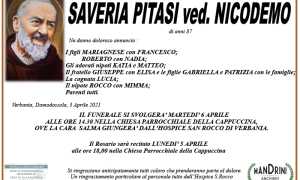 funebre PITASI SAVERIA 