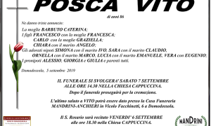 funebre POSCA VITO