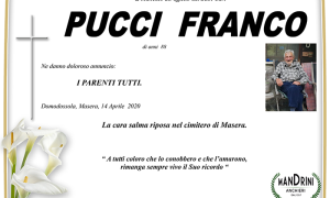 funebre PUCCI FRANCO