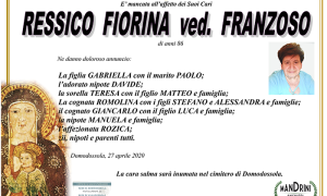 funebre RESSICO FIORINA