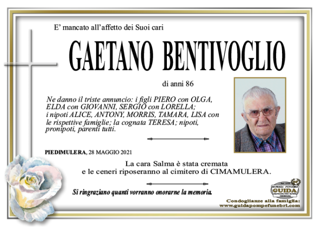 gaetano BENTIVOGLIO