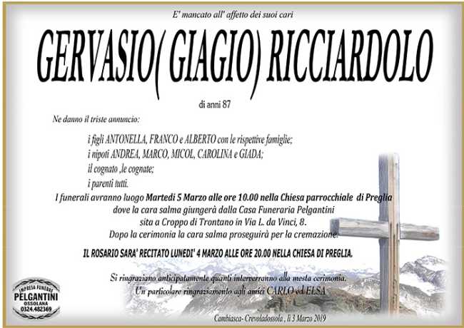 gervasio ricciardolo