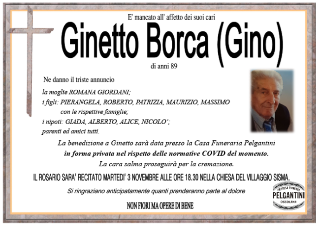 ginetto BORCA