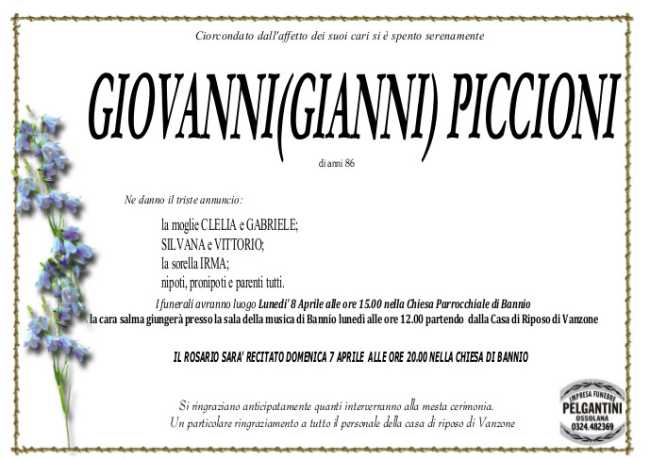 giovanni piccioni