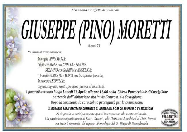 giuseppe moretti