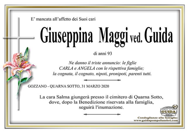 giuseppina maggi guida