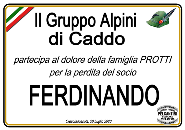 gruppo alpini ferdinando