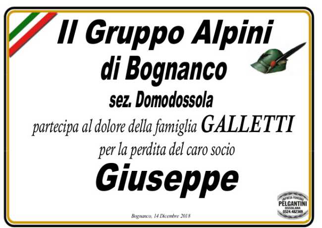 gruppo alpini giuseppe