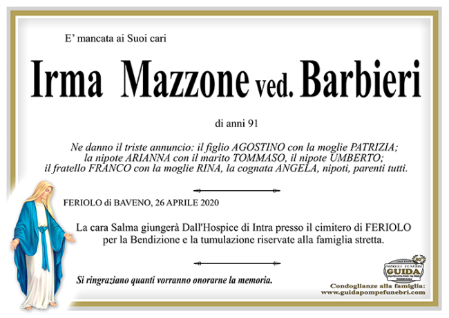 irma MAZZONE