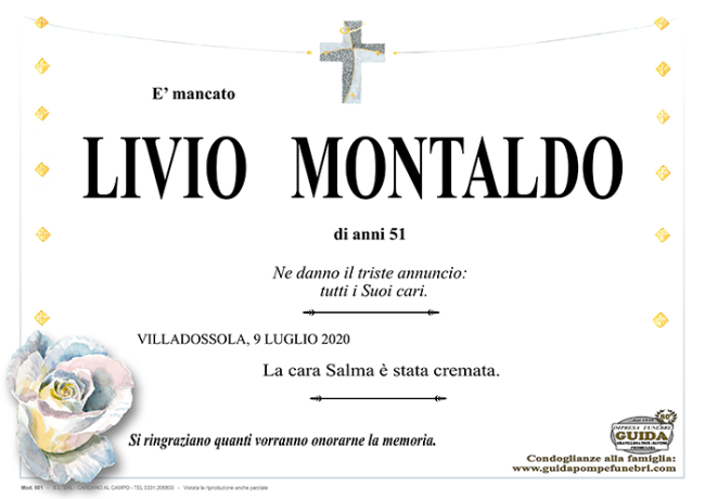 livio montaldo