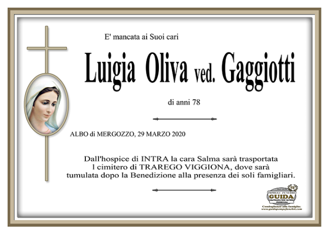 luigia oliva GAGGIOTTI