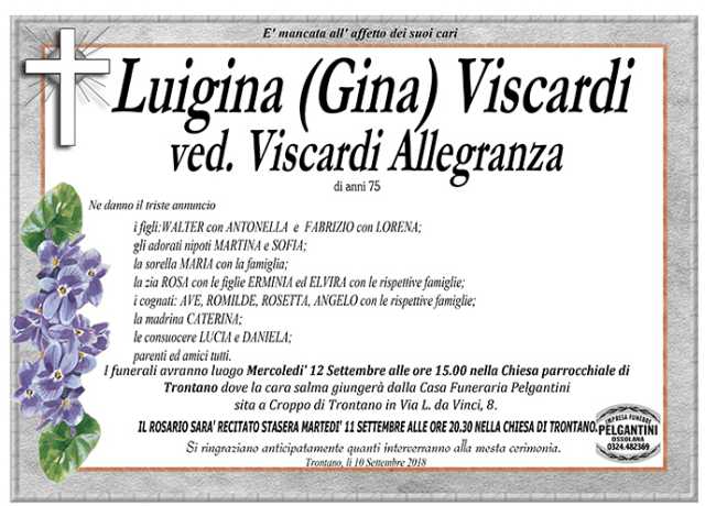 luigina gina viscardi