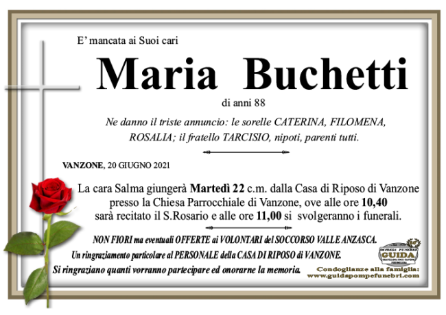 maria BUCHETTI