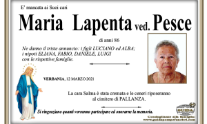 maria lapenta PESCE