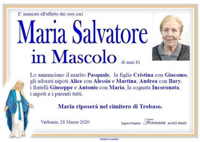 maria salvatore in mascolo