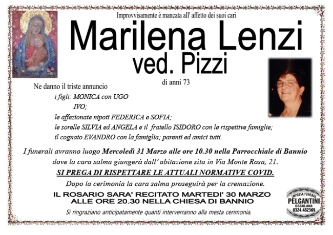 marilena pizzi LENZI