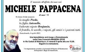 michele annuncio Pappacena