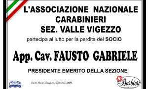 partecipazione ANN CARABINERI GABRIELE