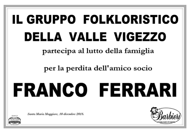 partecipazione franco ferrari