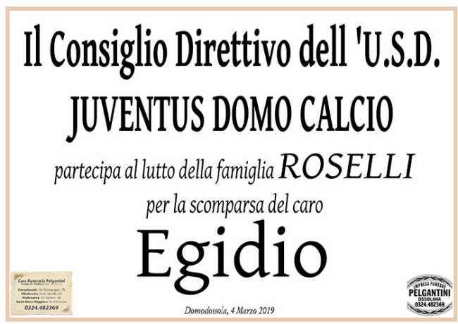 partecipazione juventus domo roselli