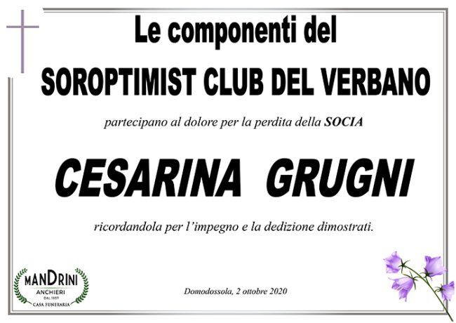 partecipazioni per SOROPTIMST CLUB per GRUGNI
