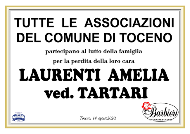 partecipazioni tartari ASSOCIAZIONI TOCENO
