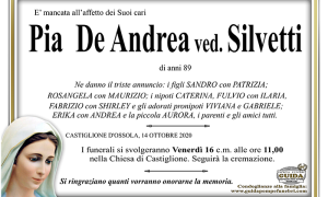 pia de andrea SILVETTI