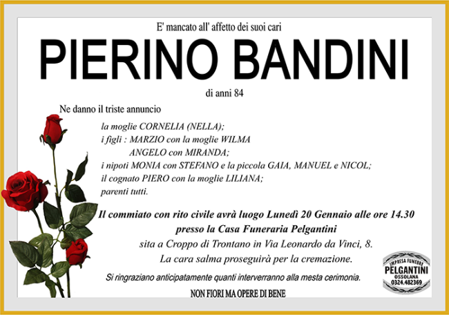 pierino BANDINI