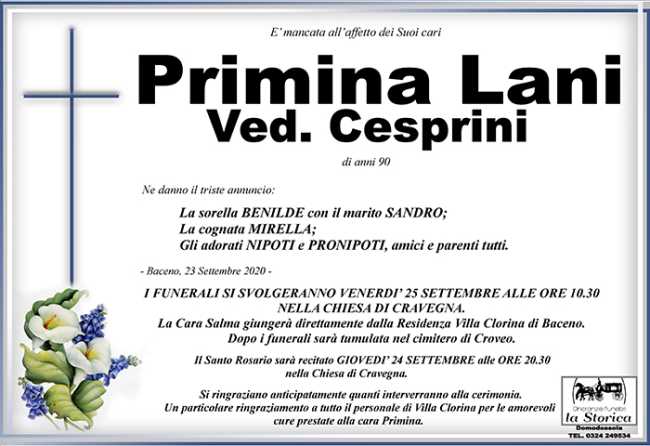 primina manifesto LANI