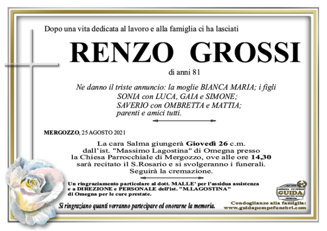renzo GROSSI