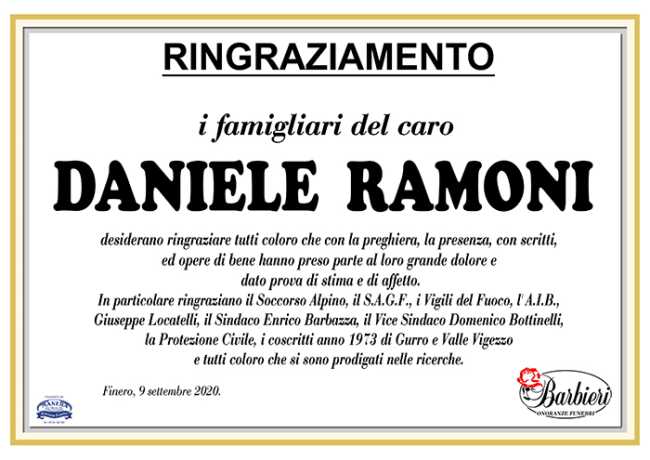 ring. Ramoni Daniele