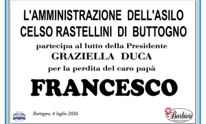 ringraziamenti ANN PART Francesco