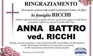 ringraziamento anna battro