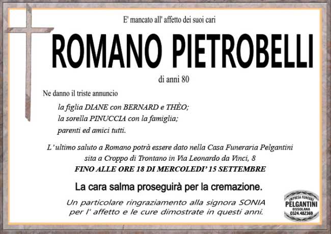 romano PIETROBELLI