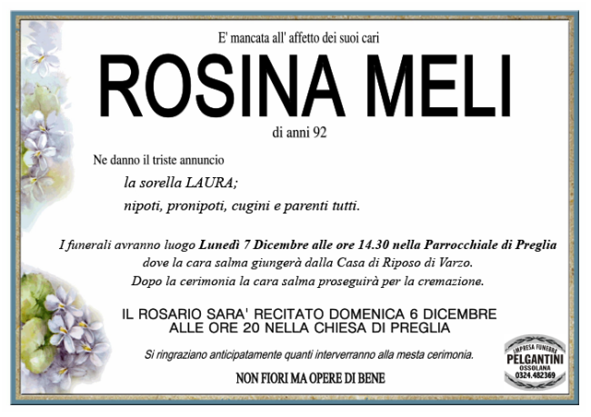 rosina MELI