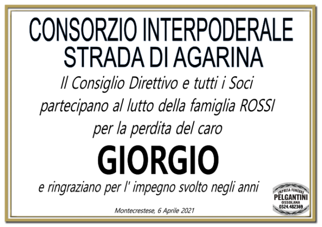 rossi CONSORZIO INTERPERSONALE