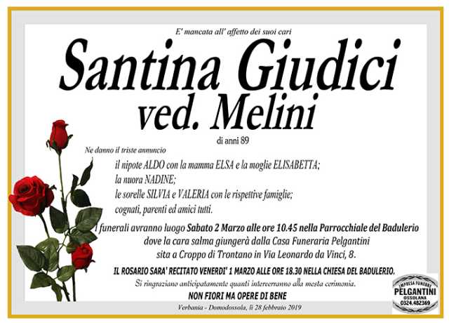 santina giudici