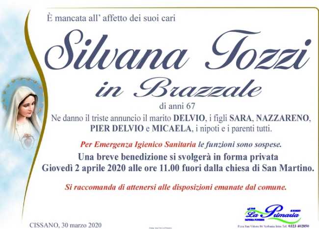 silvana tozzi in brazzale