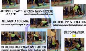 stretching e tonificazione