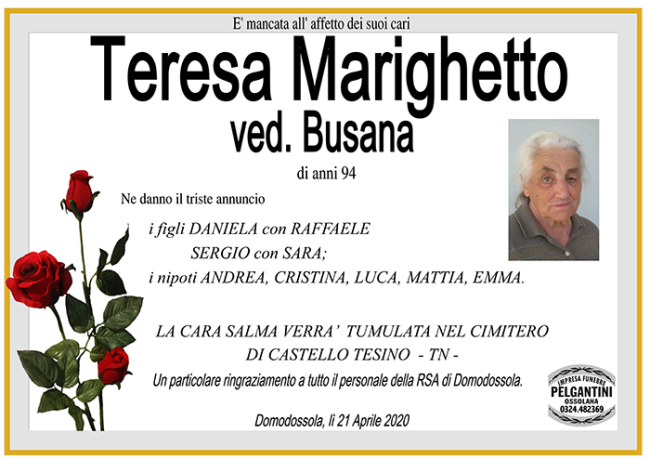 teresa MARIGHETTO