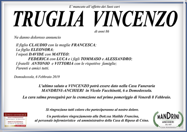 truglia vincenzo