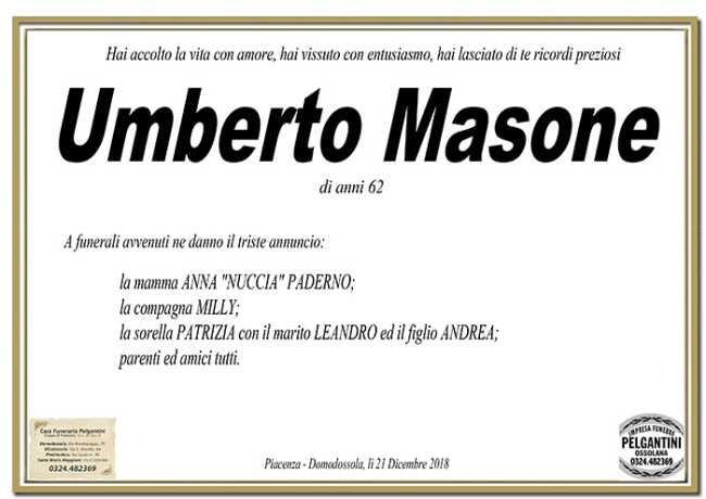 umberto masone