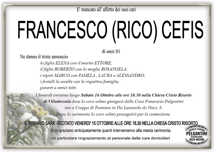 Francesco Rico Cefis